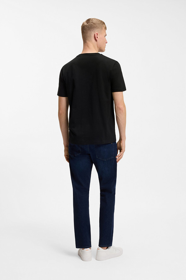 ΜΠΛΟΥΖΑ T-SHIRT BOSS - 001 ΜΑΥΡΟ